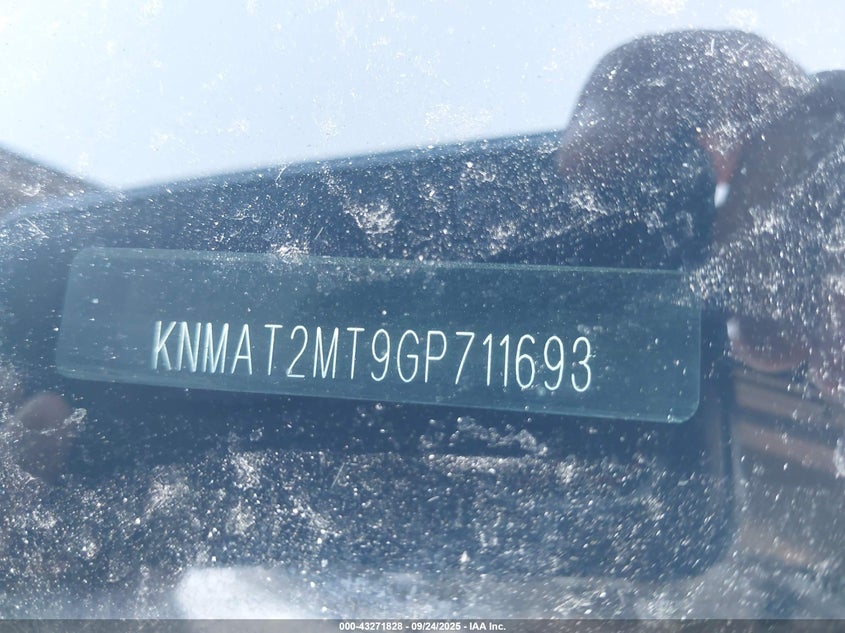 2016 NISSAN ROGUE SV - KNMAT2MT9GP711693