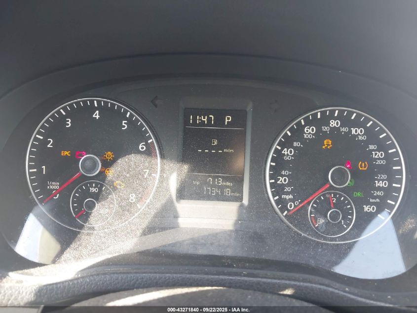 2014 Volkswagen Passat 1.8T Wolfsburg Edition VIN: 1VWAT7A38EC038589 Lot: 43271840