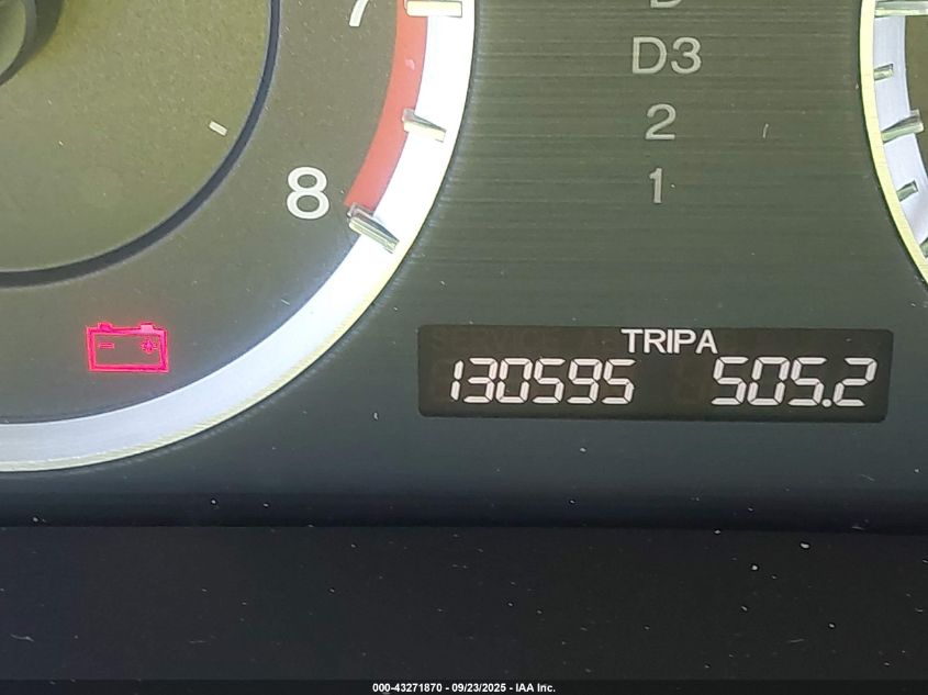 2009 Honda Accord 2.4 Lx VIN: JHMCP26379C002683 Lot: 43271870