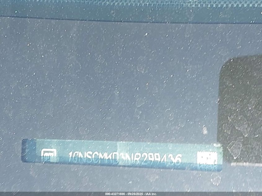 2022 Chevrolet Tahoe 2Wd Ls VIN: 1GNSCMKD3NR299436 Lot: 43271886