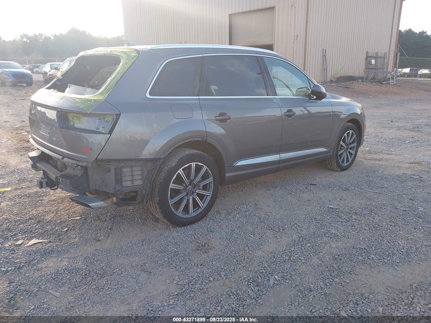 2018 Audi Q7 3.0 3.0t Premium Grey Lot 111043271899 Vin WA1LAAF71JD016572