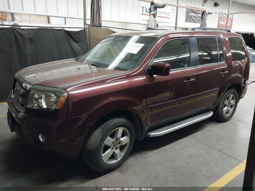 2011 Honda Pilot Ex-L VIN: 5FNYF4H60BB030105 Lot: 43271901