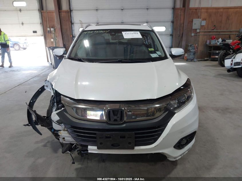 2022 Honda Hr-V Awd Ex-L VIN: 3CZRU6H70NM726083 Lot: 43271904