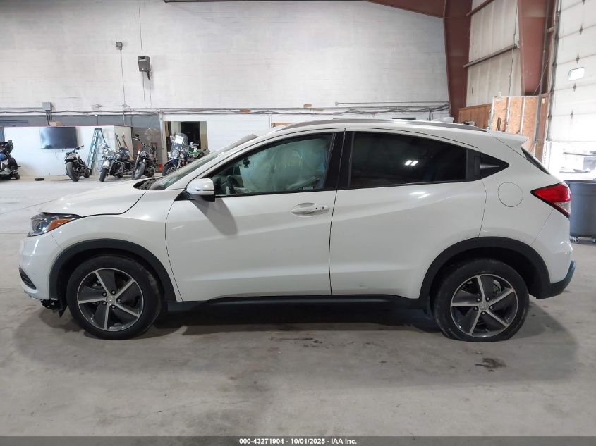 2022 Honda Hr-V Awd Ex-L VIN: 3CZRU6H70NM726083 Lot: 43271904