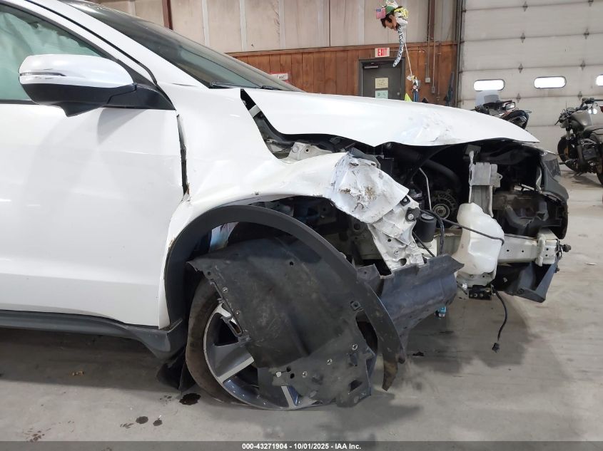 2022 Honda Hr-V Awd Ex-L VIN: 3CZRU6H70NM726083 Lot: 43271904