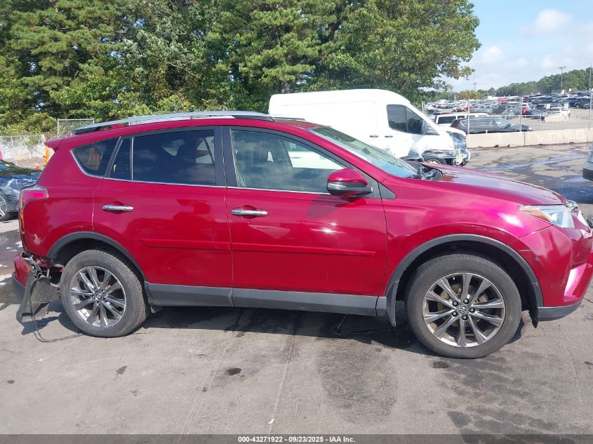 2018 Toyota Rav4 Limited VIN: JTMDFREV4JD242065 Lot: 43271922