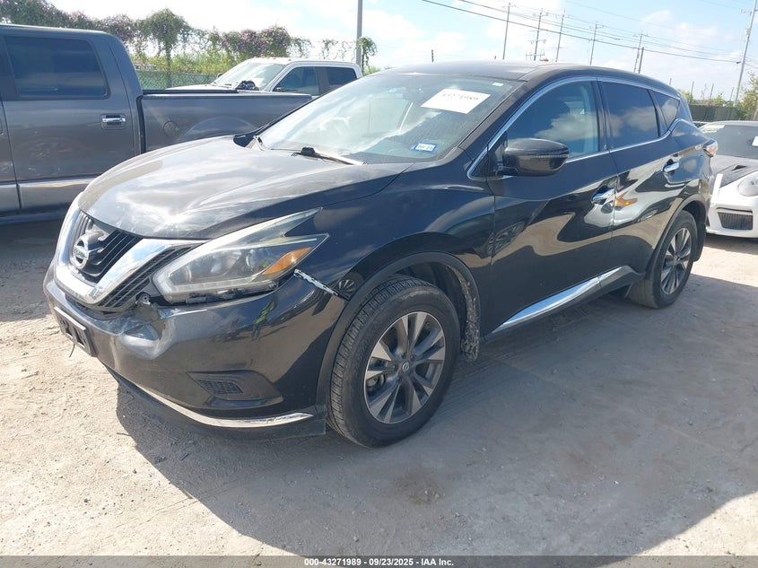 2018 NISSAN MURANO S - 5N1AZ2MG6JN158629