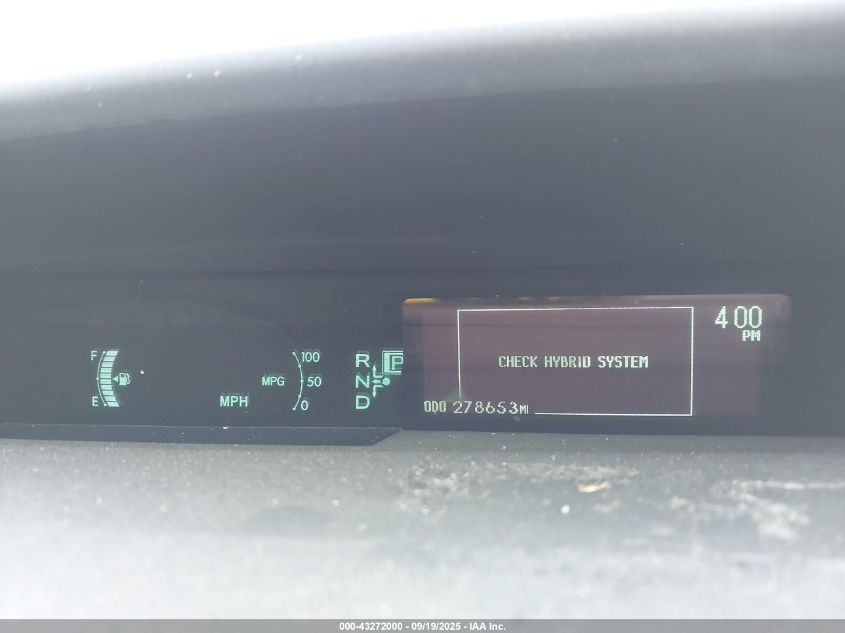 2010 Toyota Prius Iii VIN: JTDKN3DU8A0190432 Lot: 43272000