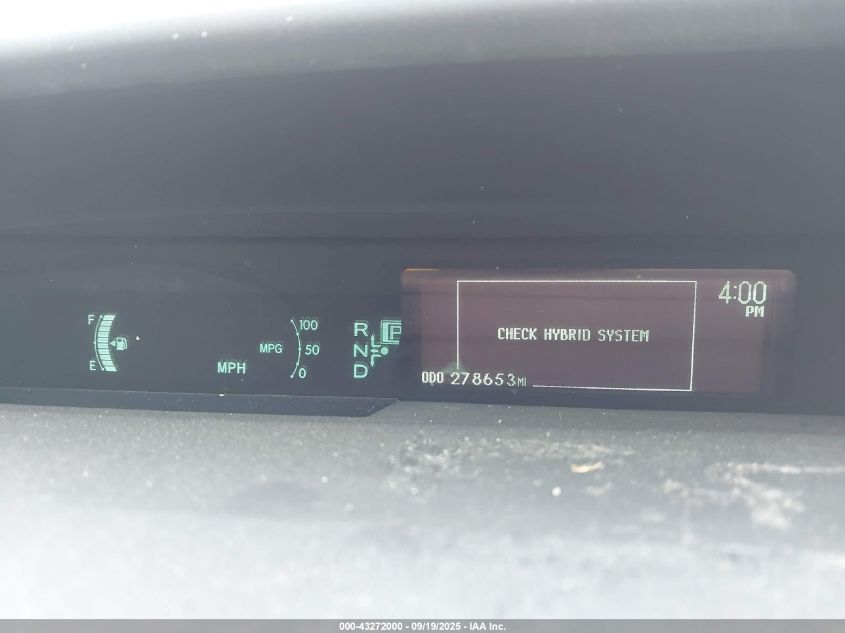 2010 Toyota Prius Iii VIN: JTDKN3DU8A0190432 Lot: 43272000