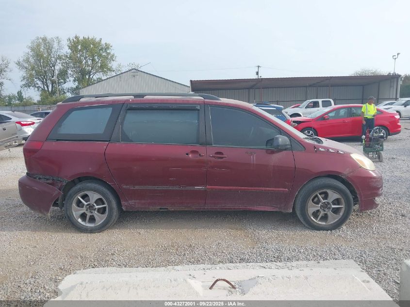 2005 Toyota Sienna Ce VIN: 5TDZA23CX5S277961 Lot: 43272001