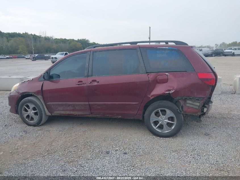 2005 Toyota Sienna Ce VIN: 5TDZA23CX5S277961 Lot: 43272001