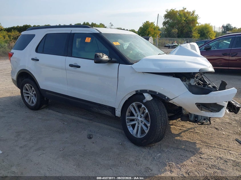 2017 Ford Explorer white other gasoline 1FM5K8BH6HGA06028 photo #1