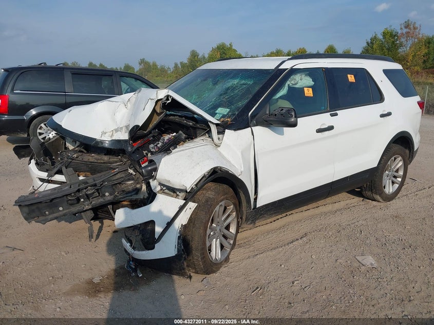 2017 Ford Explorer white other gasoline 1FM5K8BH6HGA06028 photo #3