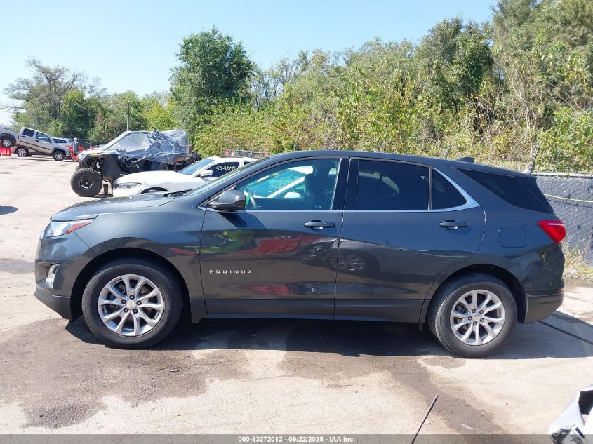 2020 Chevrolet Equinox Fwd Lt 1.5L Turbo VIN: 3GNAXKEV1LL190664 Lot: 43272012