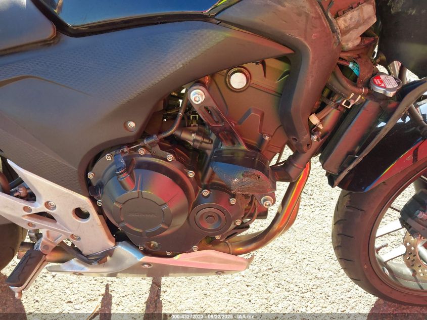 2013 Honda Cb500 F VIN: MLHPC4513D5000319 Lot: 43272023