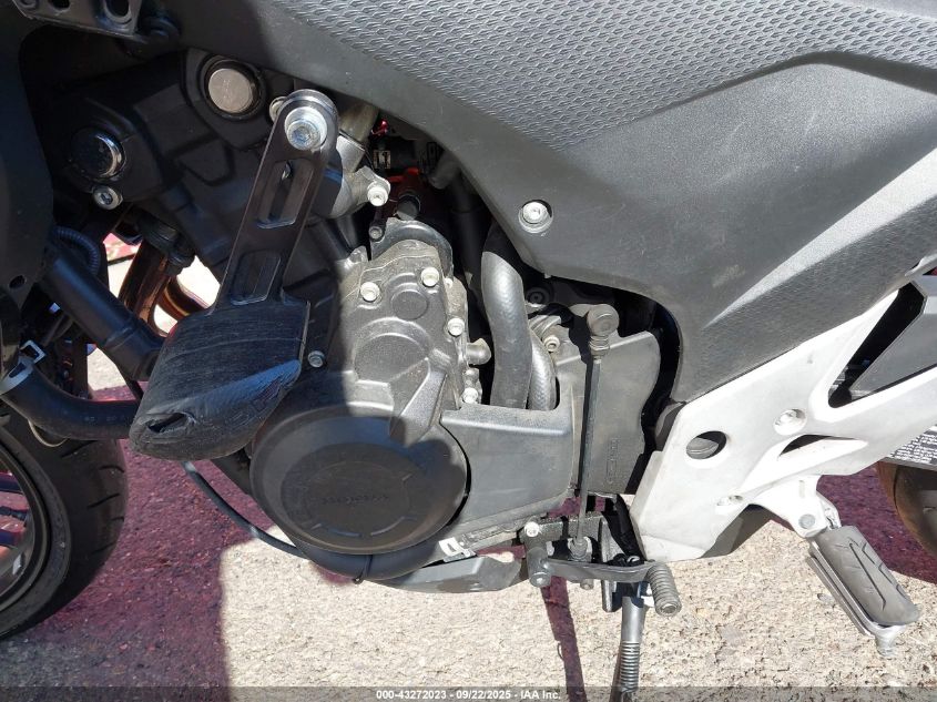 2013 Honda Cb500 F VIN: MLHPC4513D5000319 Lot: 43272023