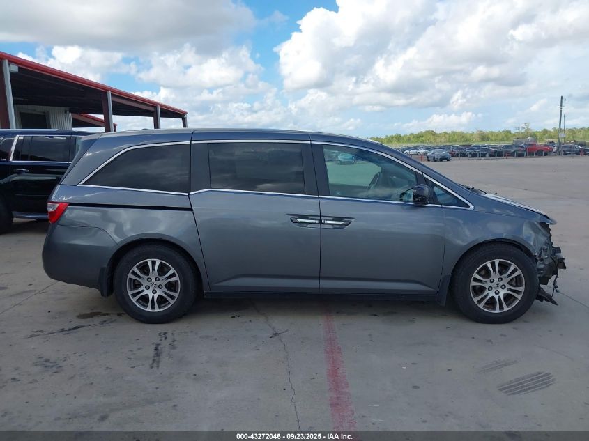 2012 Honda Odyssey Ex-L VIN: 5FNRL5H63CB074300 Lot: 43272046
