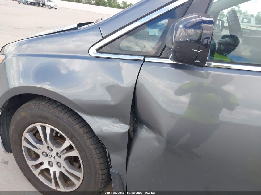 2012 Honda Odyssey Ex-L VIN: 5FNRL5H63CB074300 Lot: 43272046