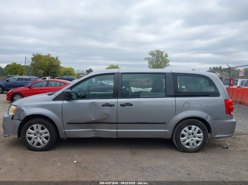 2014 Dodge Grand Caravan American Value Pkg VIN: 2C4RDGBG3ER420816 Lot: 43272049