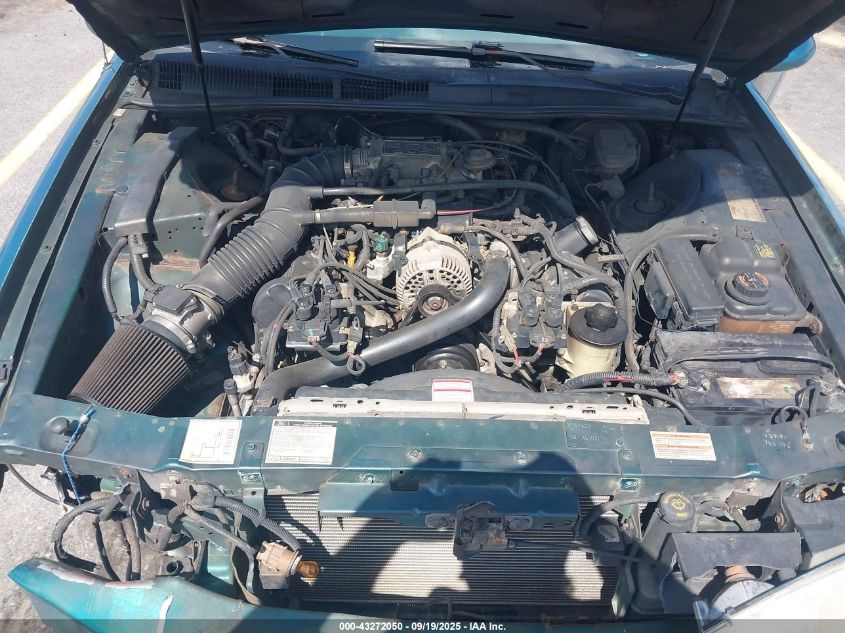 1997 Ford Thunderbird Lx VIN: 1FALP62W1VH158536 Lot: 43272050