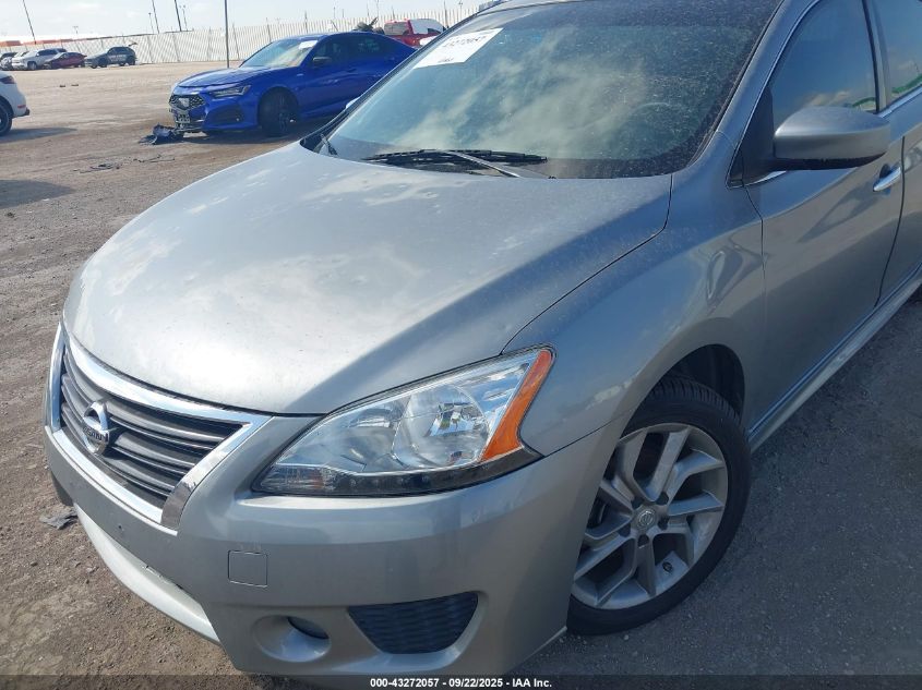 2014 Nissan Sentra Sr VIN: 3N1AB7AP7EL648919 Lot: 43272057