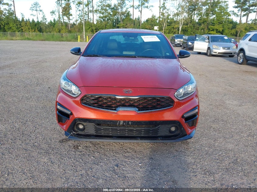 2020 Kia Forte 2.0 Gt-Line Red Lot 111043272064 Vin 3KPF34AD5LE154208