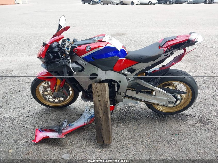 2018 Honda Cbr1000 Sp VIN: JH2SC7770JK100088 Lot: 43272070