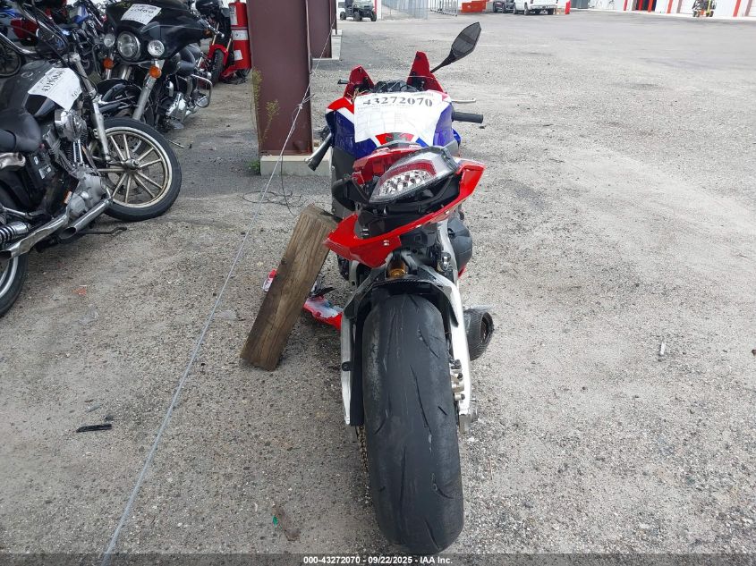 2018 Honda Cbr1000 Sp VIN: JH2SC7770JK100088 Lot: 43272070