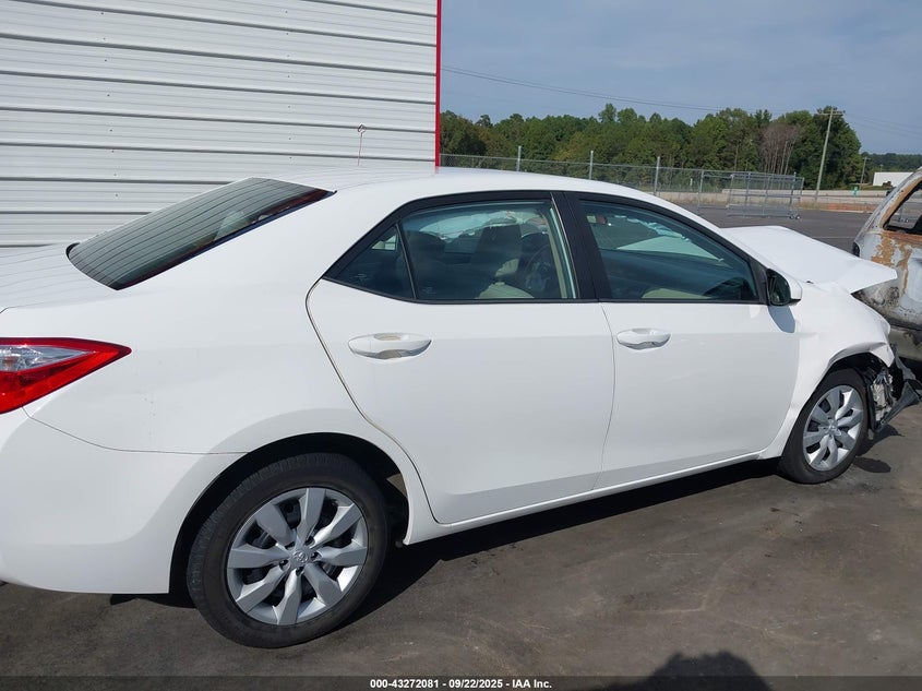 2015 Toyota Corolla Le VIN: 2T1BURHE7FC304264 Lot: 43272081