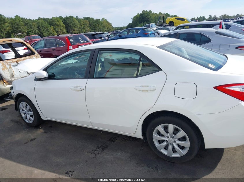 2015 Toyota Corolla Le VIN: 2T1BURHE7FC304264 Lot: 43272081