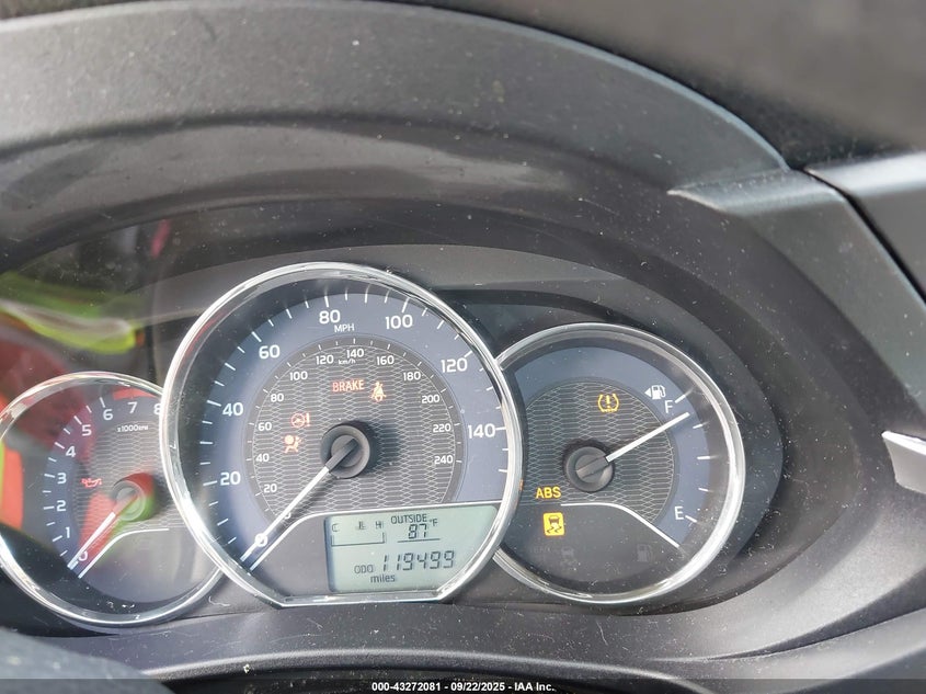 2015 Toyota Corolla Le VIN: 2T1BURHE7FC304264 Lot: 43272081