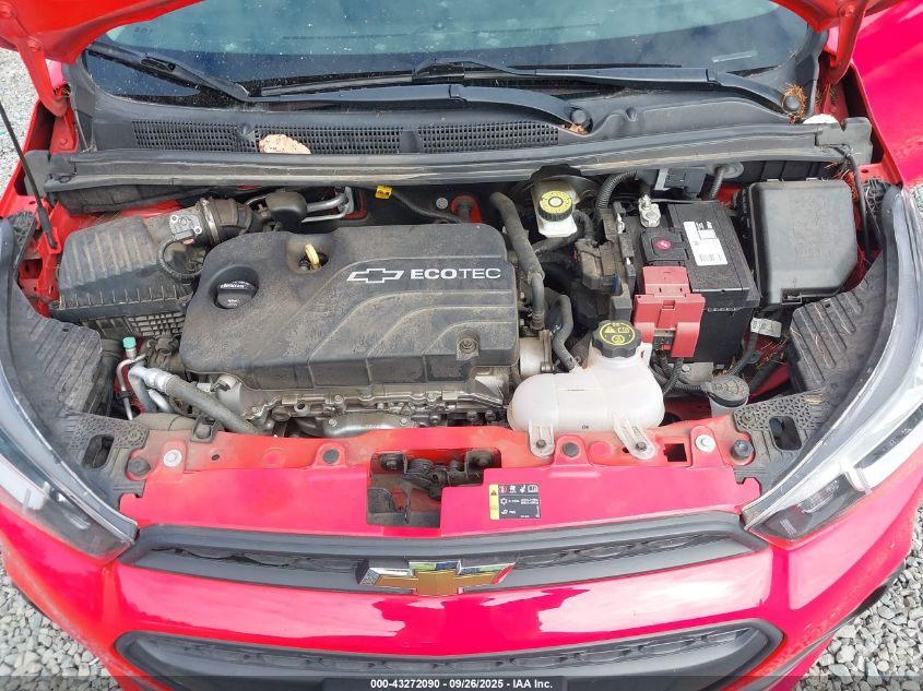 2016 Chevrolet Spark Ls Manual VIN: KL8CA6SA1GC622661 Lot: 43272090