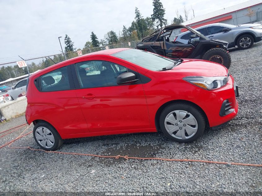 2016 Chevrolet Spark Ls Manual VIN: KL8CA6SA1GC622661 Lot: 43272090