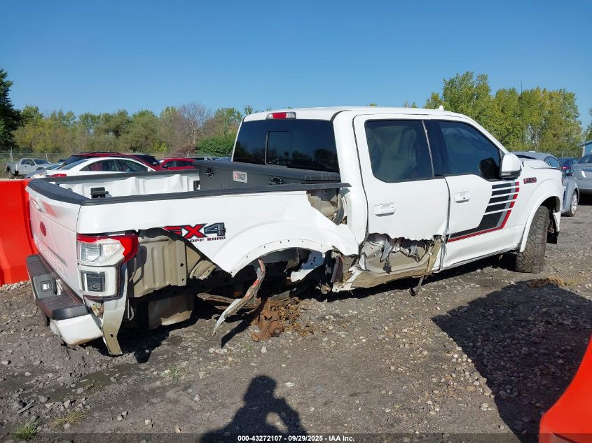 2018 Ford F-150 Lariat VIN: 1FTEW1E50JFB53636 Lot: 43272107