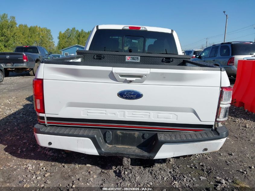 2018 Ford F-150 Lariat VIN: 1FTEW1E50JFB53636 Lot: 43272107