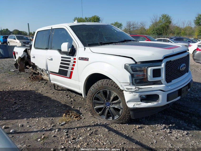 2018 FORD F-150 LARIAT - 1FTEW1E50JFB53636