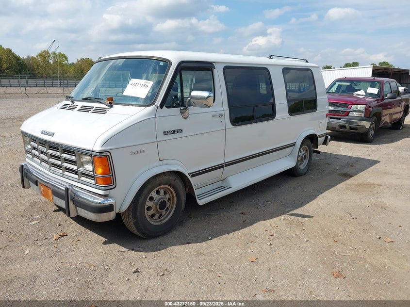 1993 DODGE RAM VAN VAN 5.2L V8 FI OHV 16V F2