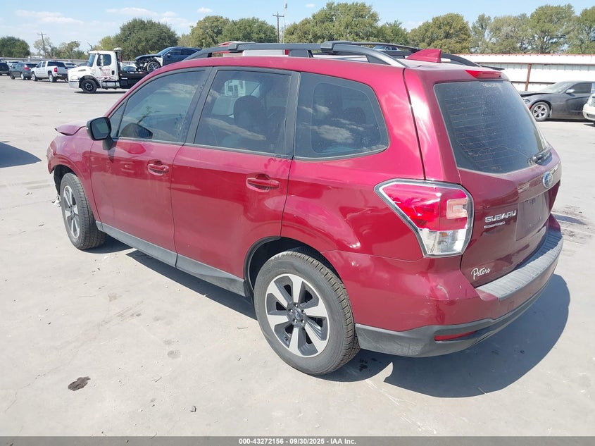 2017 Subaru Forester 2.5I red other gasoline JF2SJABC0HH533712 photo #4