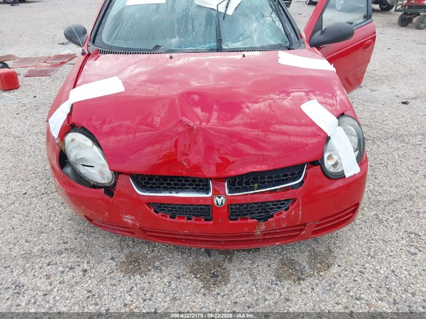 2005 Dodge Neon Sxt VIN: 1B3ES56C25D137103 Lot: 43272179