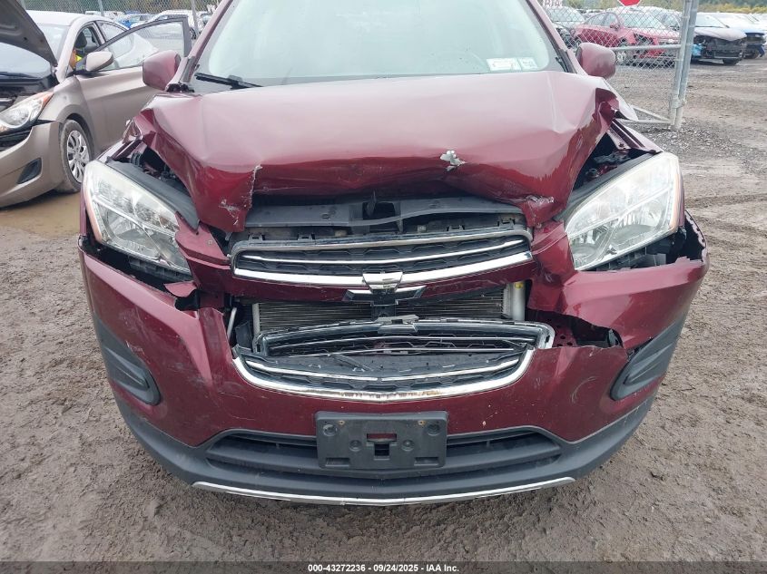 2016 Chevrolet Trax Lt VIN: 3GNCJPSB8GL190071 Lot: 43272236