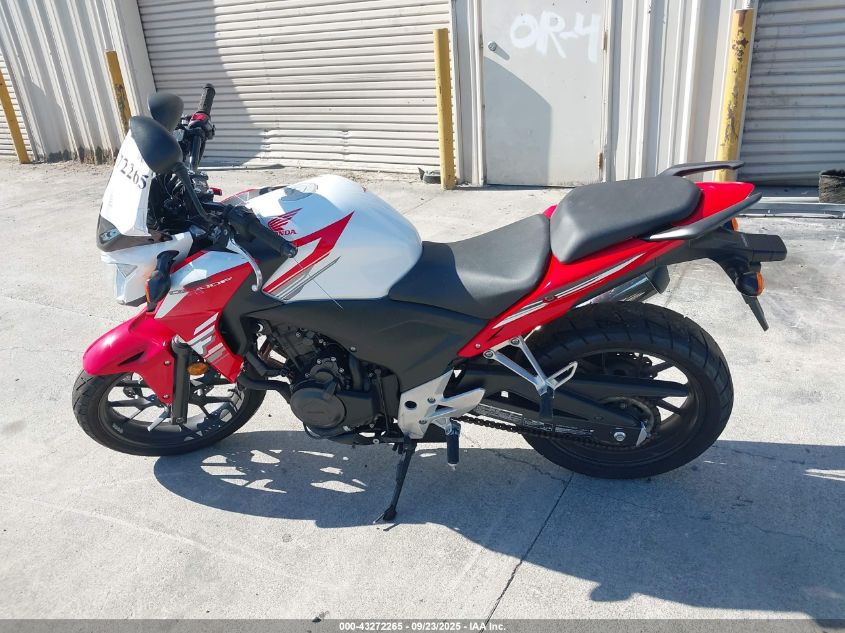 2015 Honda Cb500 F VIN: MLHPC451XF5200052 Lot: 43272265