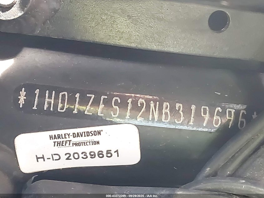 2022 Harley-Davidson Ra1250 S VIN: 1HD1ZES12NB319696 Lot: 43272269