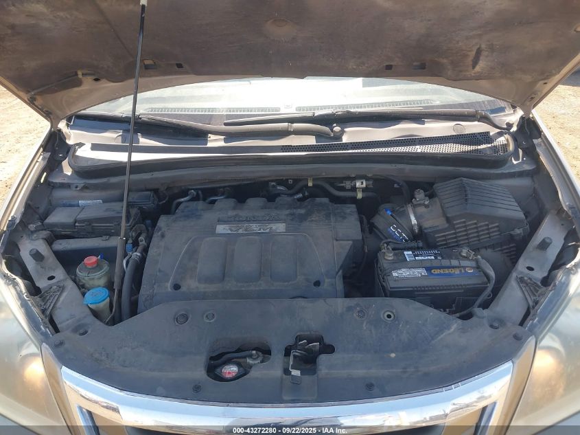 2010 Honda Odyssey Ex-L VIN: 5FNRL3H79AB033390 Lot: 43272280