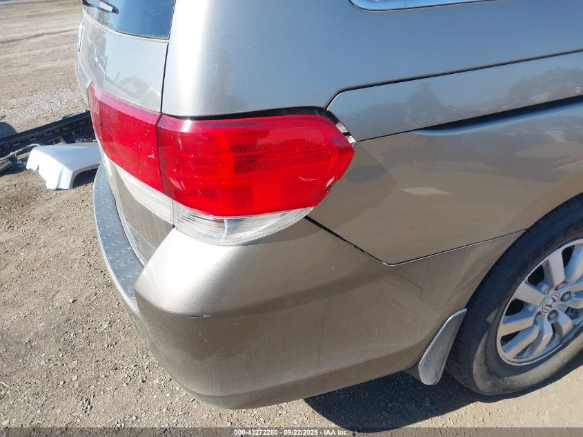 2010 Honda Odyssey Ex-L VIN: 5FNRL3H79AB033390 Lot: 43272280