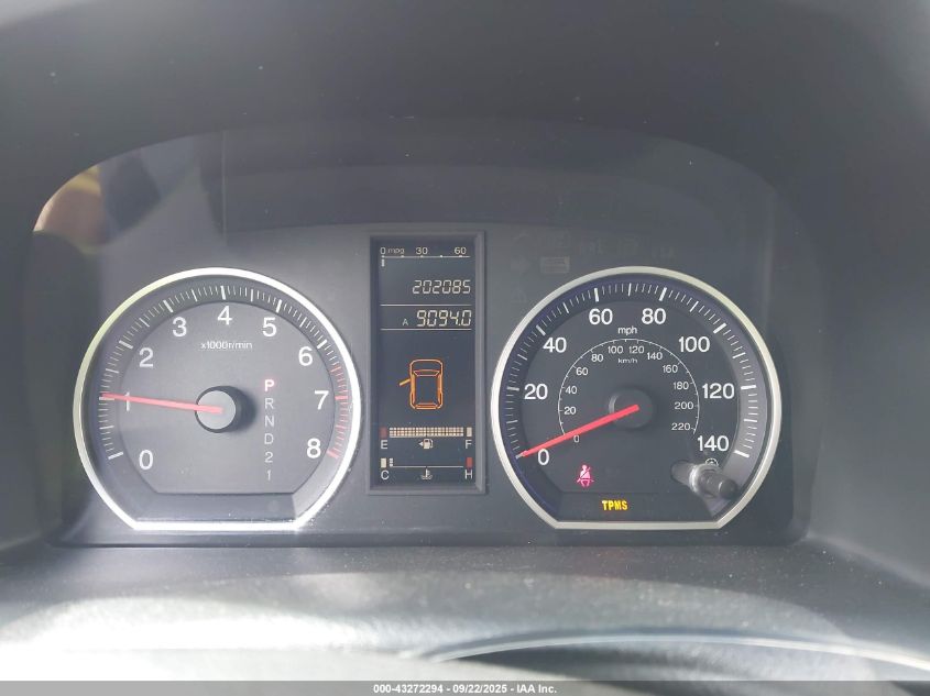 2009 Honda Cr-V Lx VIN: 3CZRE38329G704597 Lot: 43272294