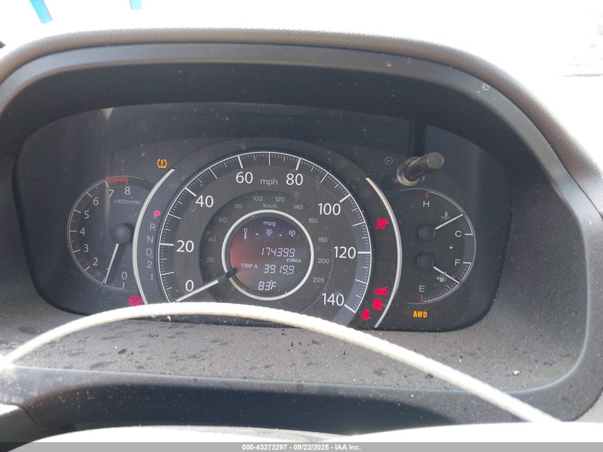 2013 HONDA CR-V EX-L - 5J6RM4H75DL076428