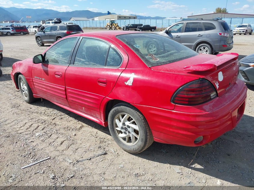 2001 Pontiac Grand Am Se1