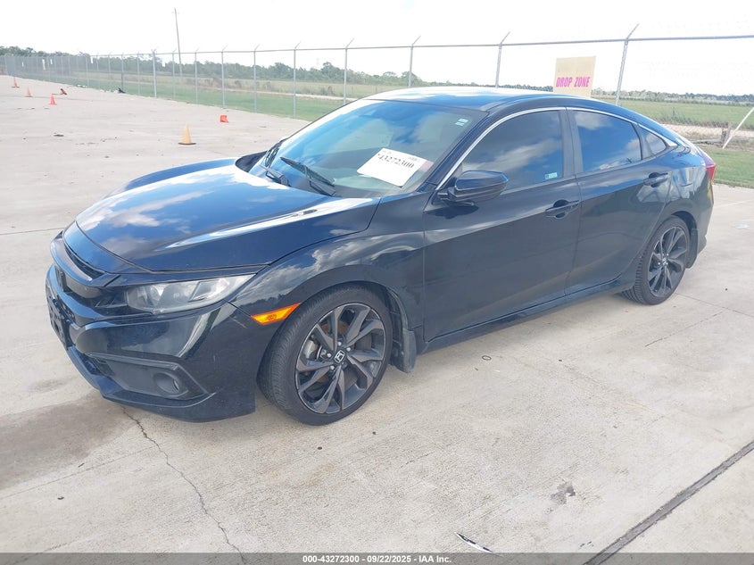 2019 HONDA CIVIC SPORT - 19XFC2F86KE038028