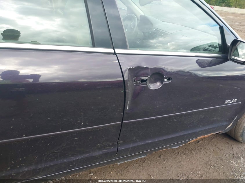 2007 Mercury Milan I4 Premier VIN: 3MEHM08Z57R611225 Lot: 43272303