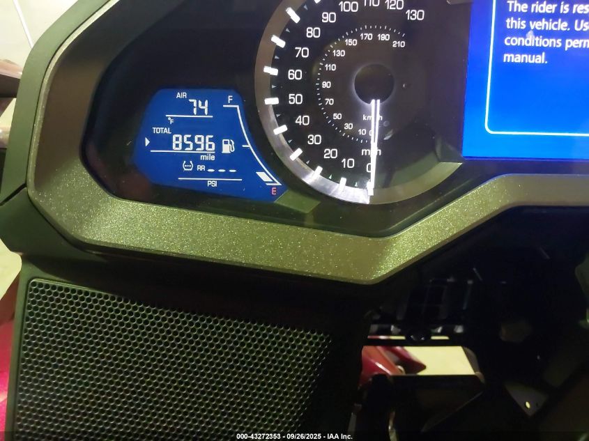 2023 Honda Gl1800 VIN: JH2SC790XPK500779 Lot: 43272353